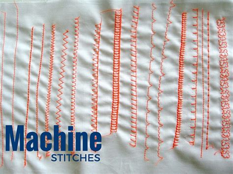 Machine Stitches | Sewing Term - The Sewing Loft