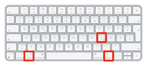 Le signe At (@) sur le clavier Mac - Comment fonctionne le caractère spécial chez Apple ...