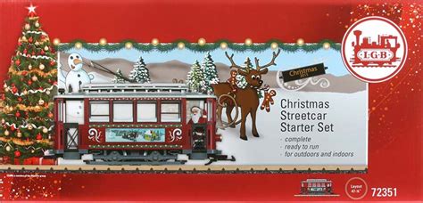 LGB Christmas Streetcar Starter Set - Model Railroad News