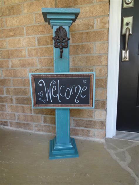 Cute DIY Welcome Signs for Your Home