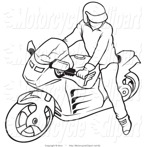 motorcycle black and white clipart 10 free Cliparts | Download images ...