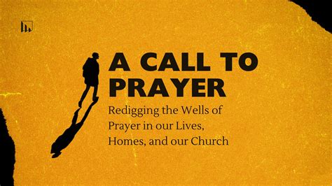 A Call To Prayer | Living Waters Church