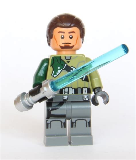 LEGO Star Wars Rebels Minifigure - Kanan Jarrus with Lightsaber (Brown ...