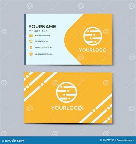 Bussines Card Template Design Editorial Image - Illustration of creative, company: 164735705