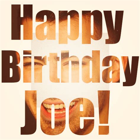 happy birthday joe on Tumblr