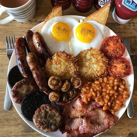 Full breakfast - Wikipedia | British food, English food, British ...