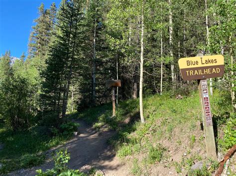 Hiking Blue Lakes Trail in Colorado - The Good, The Bad and the RV