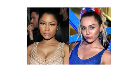 Nicki Minaj vs. Miley Cyrus | Biggest Celebrity Feuds of 2015 | POPSUGAR Celebrity Photo 8