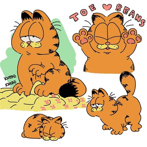 Pin by 💭 Png 💭 on ฅ(^・ω・^ฅ)garfield anaranjao (๑ ᆺ ๑) | Garfield cat ...