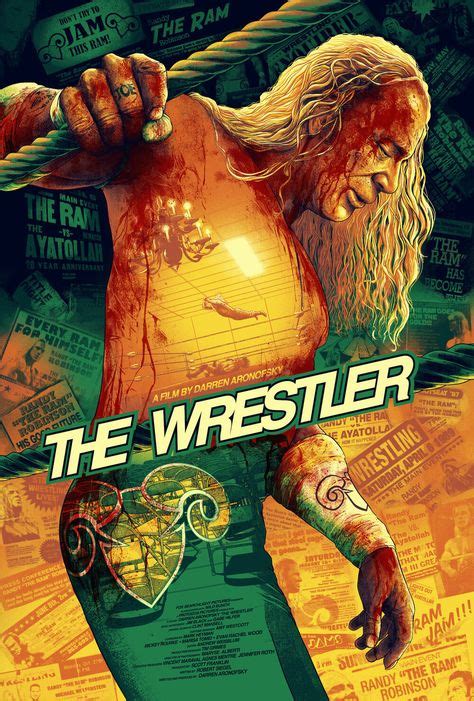 The Wrestler (2008) [1000x1479] By Cesar Moreno in 2020 | Alternative movie posters, Best movie ...