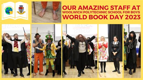 Woolwich Polytechnic School for Boys - Celebrating World Book Day Today ...