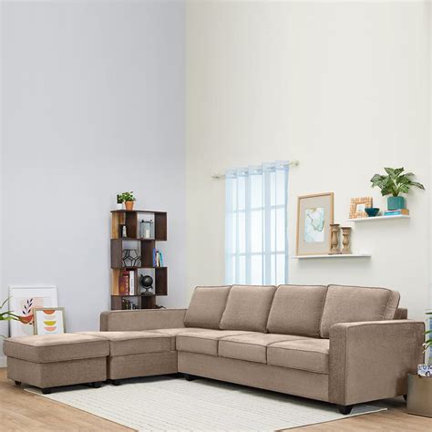 Wakefit Sofa Set for Living Room | 3 Year Warranty | L Shape Sofa, Sofa ...