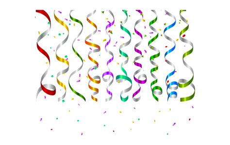 Streamers clipart party theme, Streamers party theme Transparent FREE ...