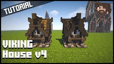 Minecraft Tutorial | Vikingehus / Viking House v4 | Minecraft tutorial, Viking house, Minecraft ...