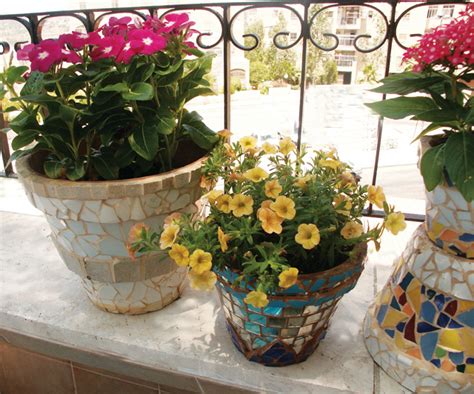 Make Gorgeous Mosaic Pots Now To Enjoy Outdoors In The Spring ...
