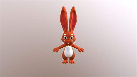 Bunny Cartoon Model - Download Free 3D model by xeratdragons (@dragonights91) [24cadc7] - Sketchfab