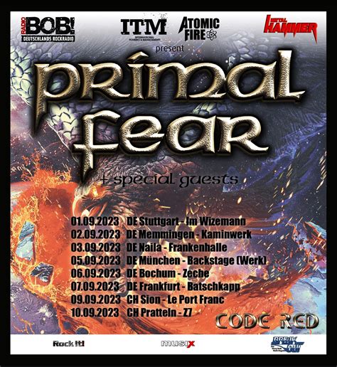 PRIMAL FEAR – new studio album »Code Red« on September 1st, 2023! | Atomic Fire Records