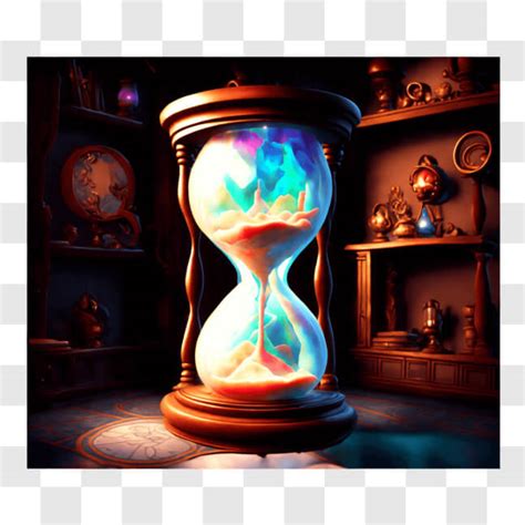 Download Digital Hourglass Art Installation PNG Online - Creative Fabrica