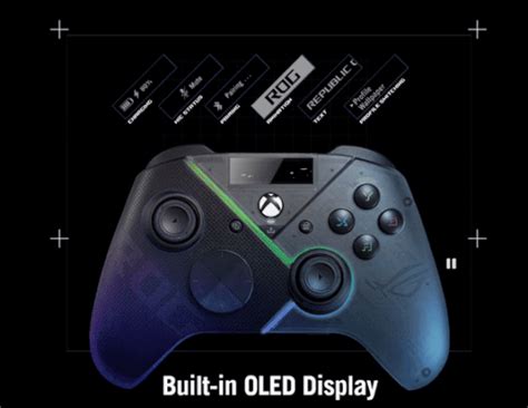 Asus announces new Xbox controller with a built-in OLED screen - iSlumped