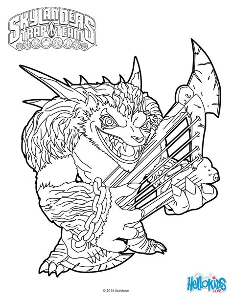 Skylander Imaginators Coloring Pages at GetColorings.com | Free ...