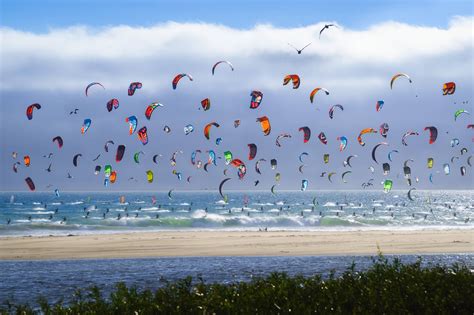 Interesting Photo of the Day: Kiteboarding Bonanza