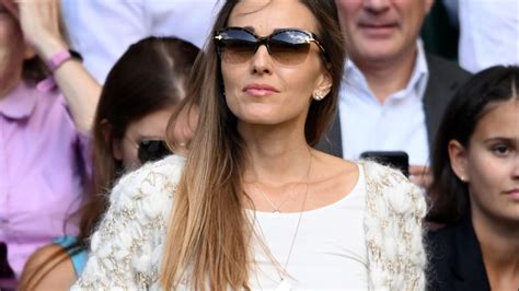 Novak Djokovic's Wife Jelena Dons Serbian Cardigan at Wimbledon 2023