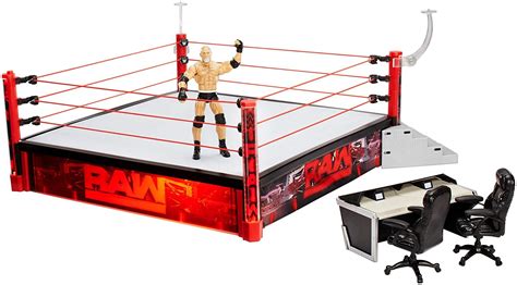 WWE Elite Collection Raw Main Event Ring Playset