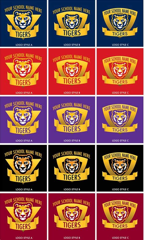 Tiger Logo School Mascot | School mascot, Pbis posters, Mascot