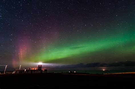 Northern Lights at Eshaness Lighthouse, Shetland Photo Print - Shetland ...