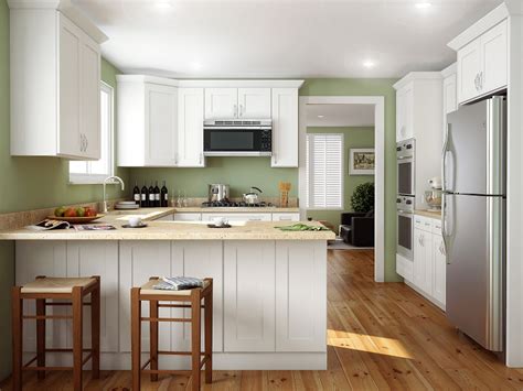 Forevermark Cabinetry ARCTIC White Shaker Kitchen Cabinets (aw) – RTA ...