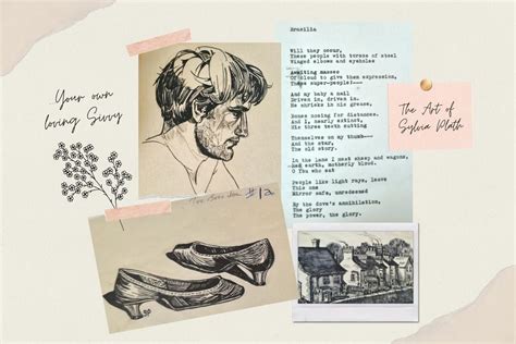 Sylvia Plath’s Drawings: The Lesser-Known Art of a Famous Writer – Kunzum