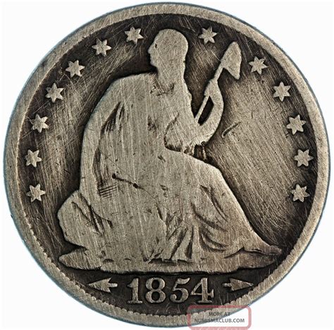 1854 Seated Liberty Half Dollar - Uncertified