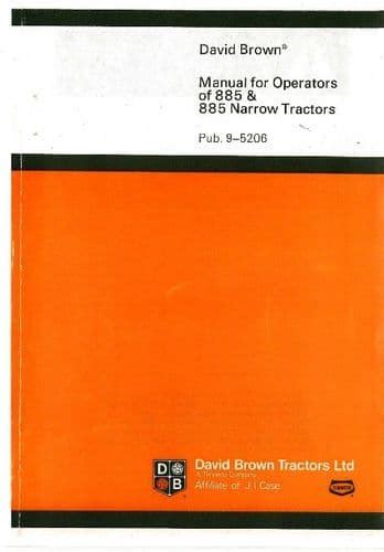 David Brown Tractor Manuals