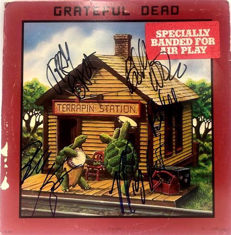 Grateful Dead Signed "Terrapin Station" Album Cover