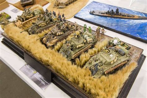 Military diorama, Military modelling, Model tanks