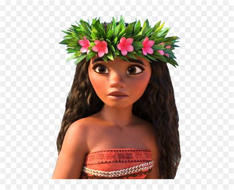 #moana #disney #flowercrown #ponlynesian #hawaiian - Moana Disney Princess, HD Png Download - vhv