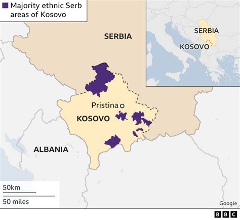 Kosovo: Why is violence flaring between ethnic Serbs and Albanians? - BBC News