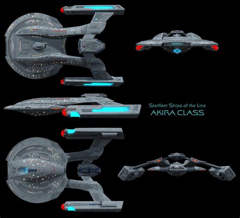 Akira Class Starship - High Resolution by Enethrin on DeviantArt