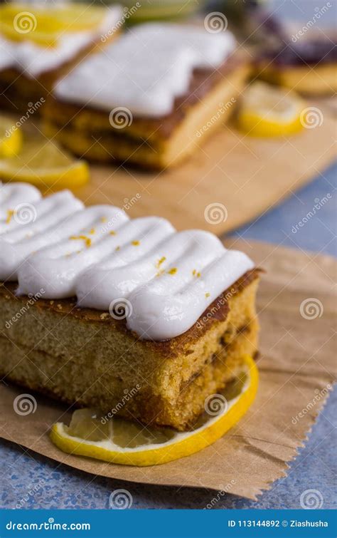 Sponge cake with jam stock photo. Image of marmalades - 113144892