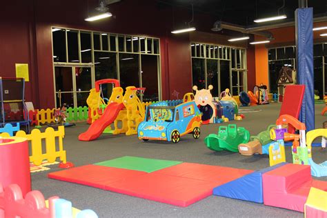 Extraordinary Indoor Playground For Toddlers, The playground isn't fully fenced-in. however ...