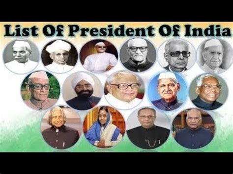 Bharat Ke Rashtrapati - List of Indian Presidents | भारत के सभी राष्ट्रपति पूरे Detail के साथ ...