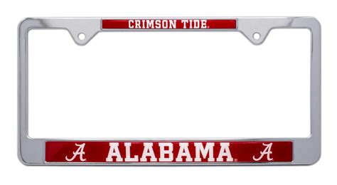 Alabama Crimson Tide License Plate Frame | Elektroplate