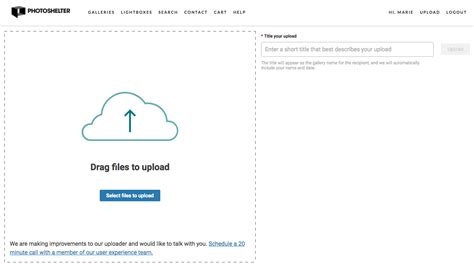 Upload with the Contributor Web Uploader – PhotoShelter for Brands ...