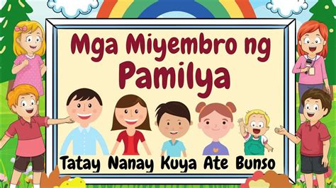 Week 11 || Mga Miyembro Ng Pamilya - YouTube