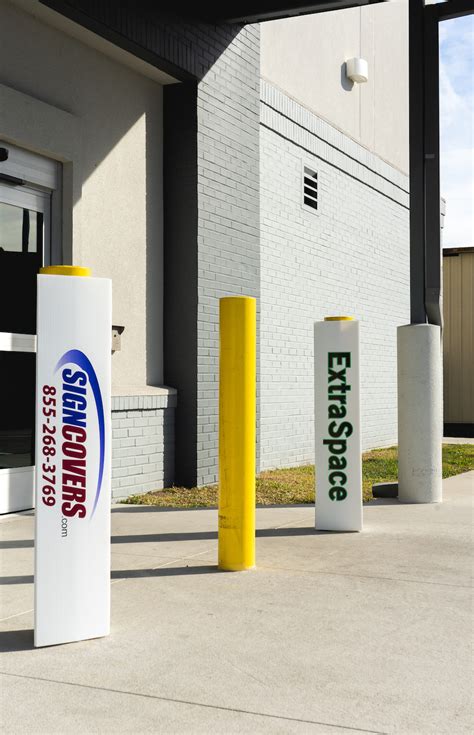 Bollard Cover Signs - Custom Bollard Covers, $24.99 | 48" Bollards