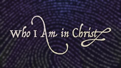 Who I Am In Christ Devotional — Chester Freedom Ministries