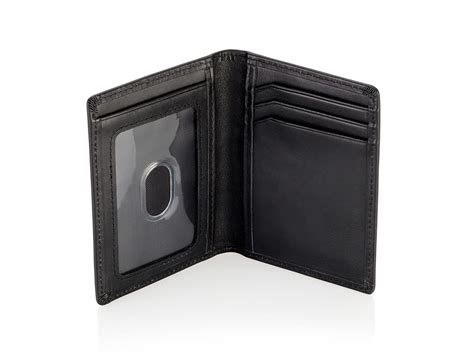 Buy Men's Slim Front Pocket Wallet - RFID Blocking, Thin Minimalist Bifold Design, Genuine ...