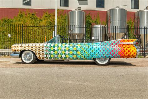 Cheech Marin to ride in sweet Saint Arnold Cadillac during next month's Art Car Parade