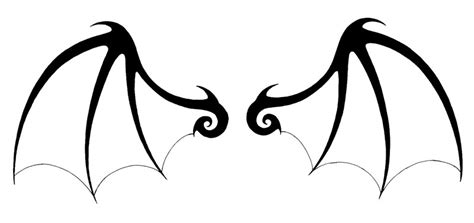 Demon Wings Drawing | Free download on ClipArtMag