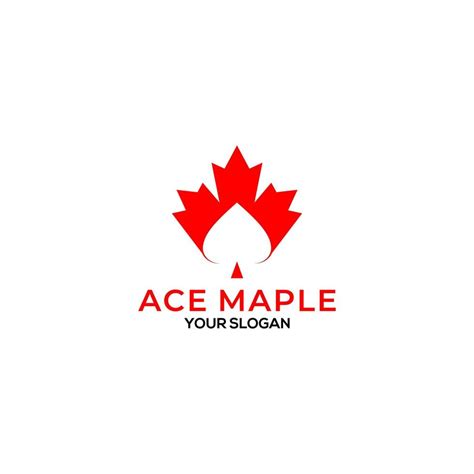 Ace Maple Logo Design Vector 20995754 Vector Art at Vecteezy